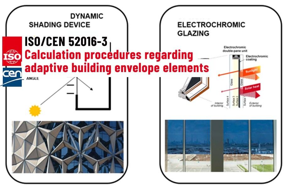 [New Standard] CEN ISO 52016-3 Adaptive Building Envelope Elements Energy Performance Calculation is Published