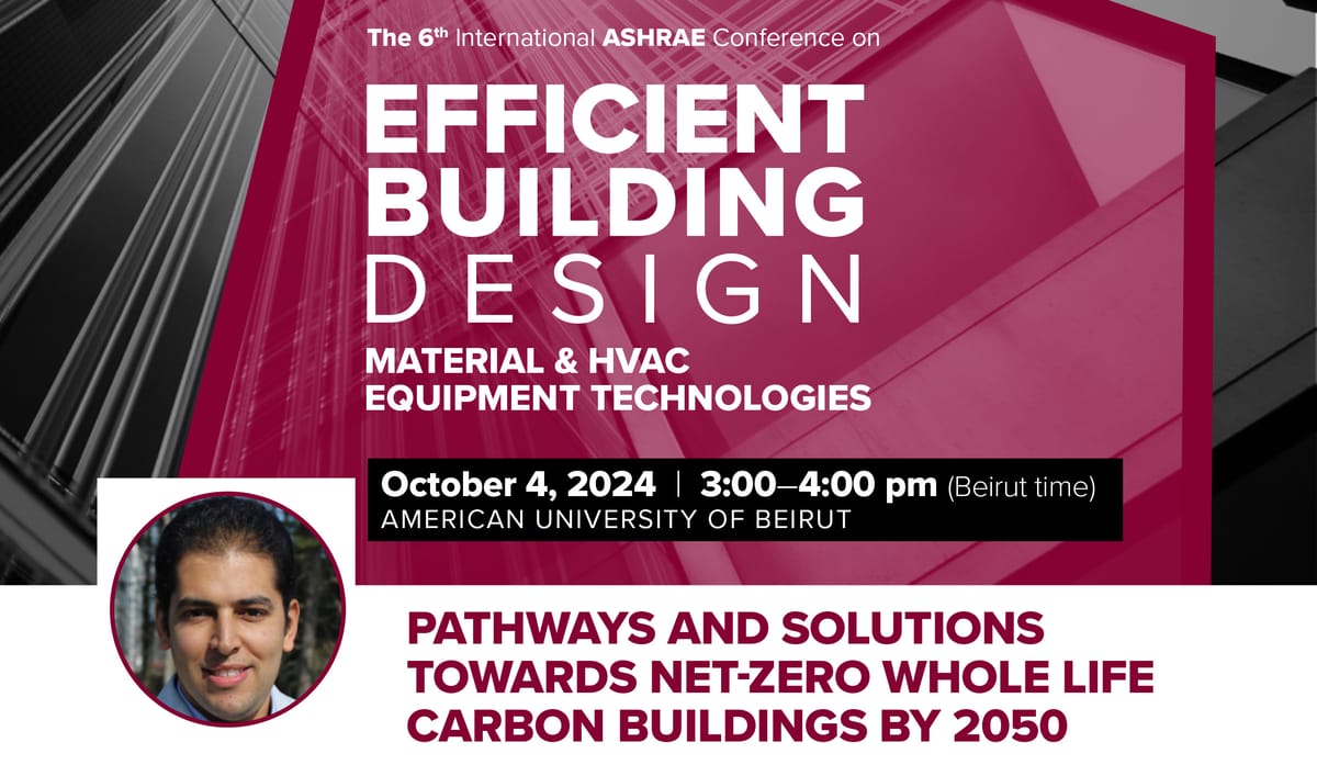 [Keynote] Pathways and Solutions towards Net-Zero Whole-Life Carbon Buildings by 2050